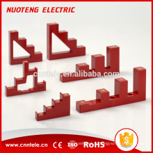 Barra colectora de aluminio de cobre neutro eléctrico serie CT